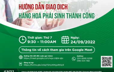 [Hội thảo] Hướng dẫn giao dịch Hàng hoá phái sinh 24/09